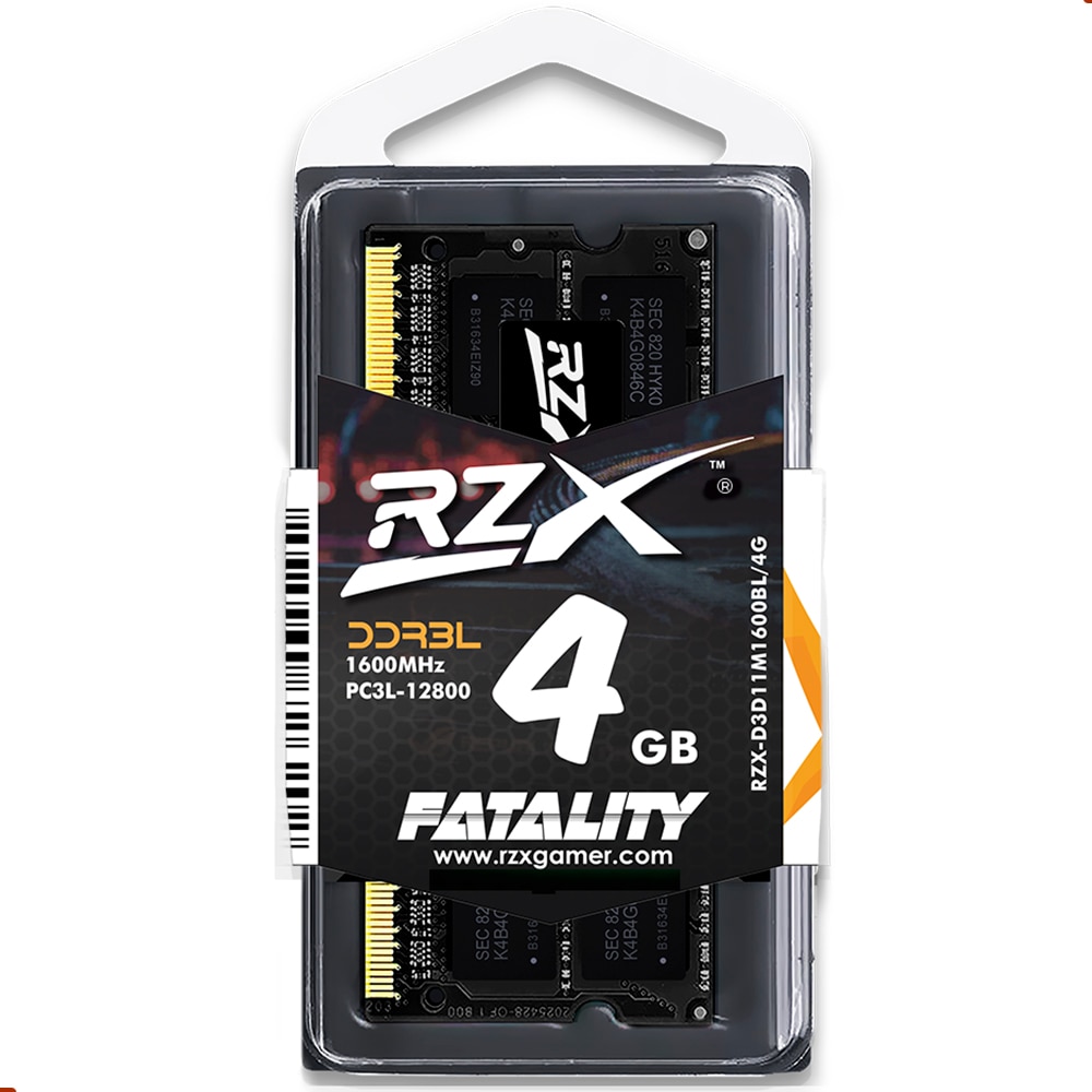 RZX Ʈ ޸, DDR3L, 4GB, 1600MHz, 1.35V, CL11, Ʈ SODIMM RAM ޸